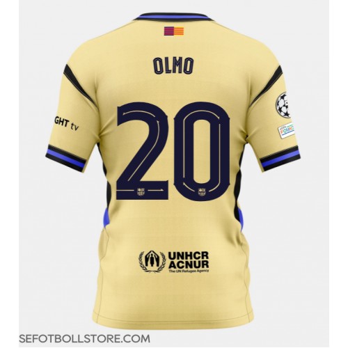 Barcelona Dani Olmo #20 Replika Bortatröja 2025-26 Kortärmad Barcelona Dani Olmo #20 Replika Bortatröja 2025-26 Kortärmad
